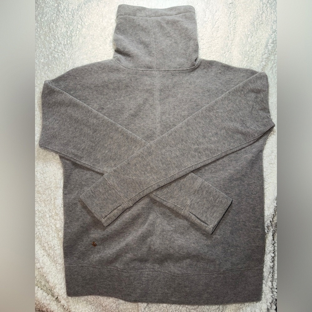 Elegant Gray Turtleneck Sweater